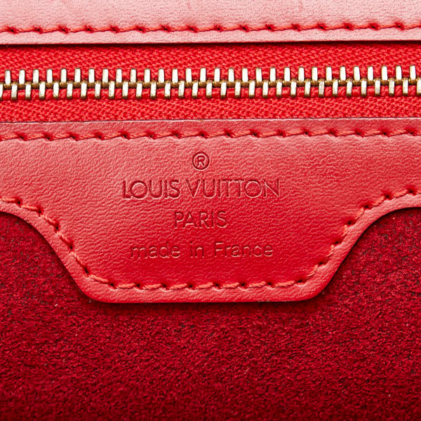 ルイ ヴィトン エピ リュサック トートバッグ ショルダーバッグ M52287 カスティリアンレッド レザー レディース LOUIS VUITTON 【中古】