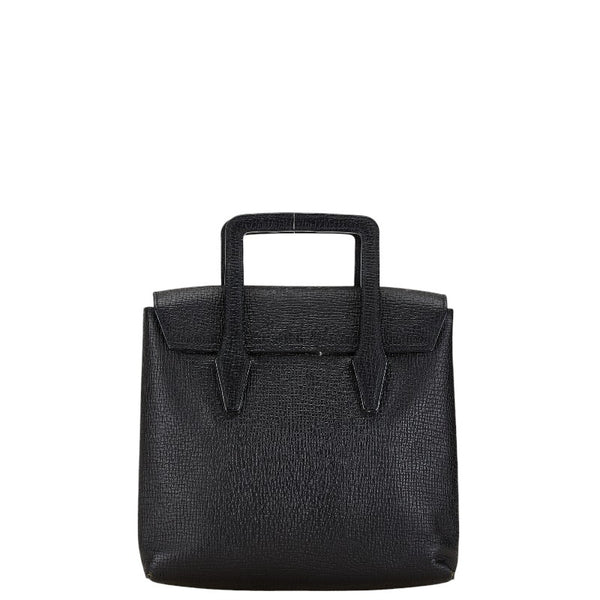 ロエベ ハンドバッグ ブラック レザー レディース LOEWE 【中古】