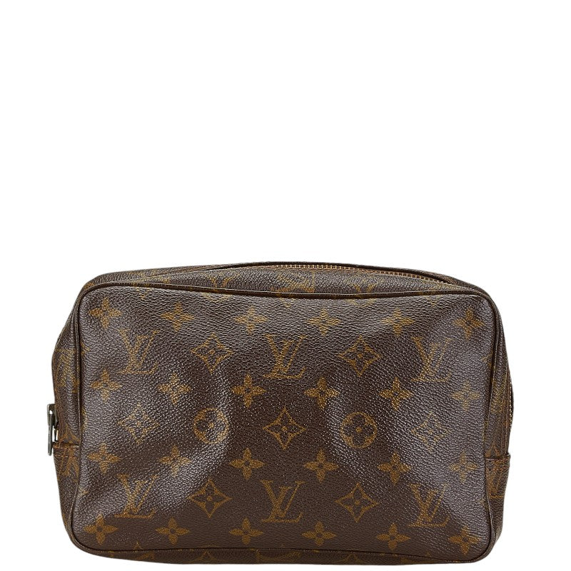 ルイ ヴィトン モノグラム トゥルース トワレット23 セカンドバッグ M47524 ブラウン PVC レザー レディース LOUIS VUITTON 【中古】