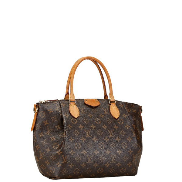 ルイ ヴィトン モノグラム テュレンMM ハンドバッグ ショルダーバッグ 2WAY M48814 ブラウン PVC レザー レディース LOUIS VUITTON 【中古】