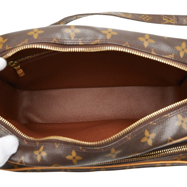 ルイ ヴィトン モノグラム ナイル 斜め掛け ショルダーバッグ M45244 ブラウン PVC レザー レディース LOUIS VUITTON 【中古】