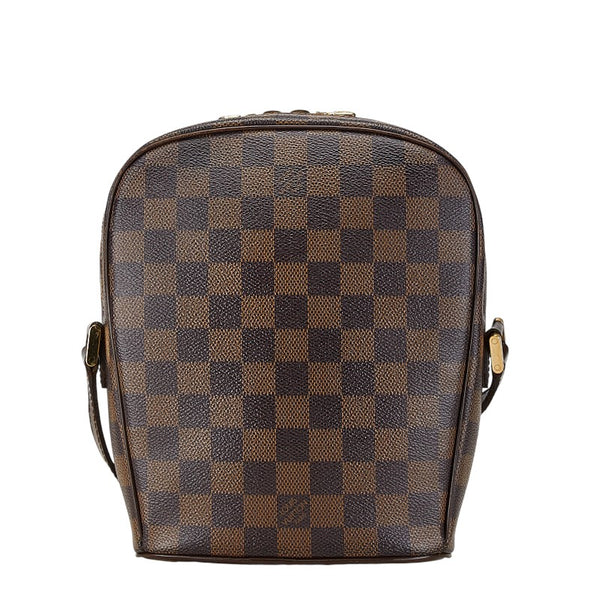 ルイ ヴィトン ダミエ イパネマPM 斜め掛け ショルダーバッグ  N51294 ブラウン PVC レザー レディース LOUIS VUITTON 【中古】