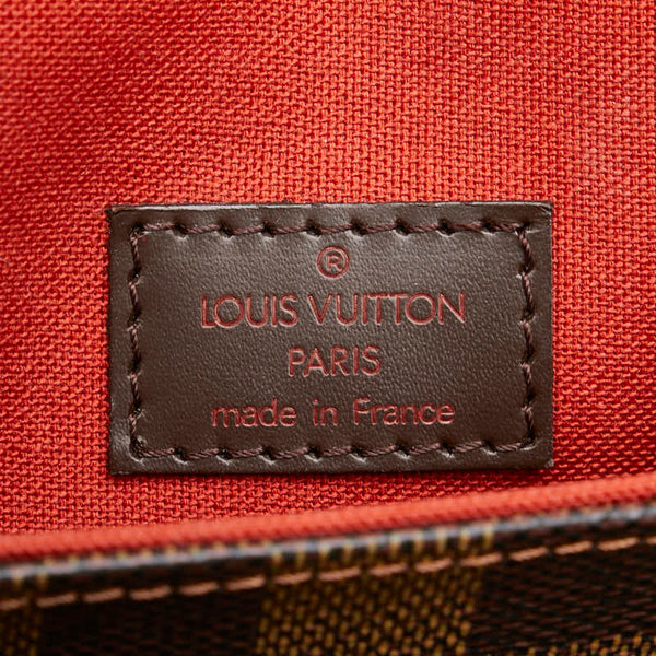 ルイ ヴィトン ダミエ ポートベロー 斜め掛け ショルダーバッグ N45271 ブラウン PVC レザー レディース LOUIS VUITTON 【中古】