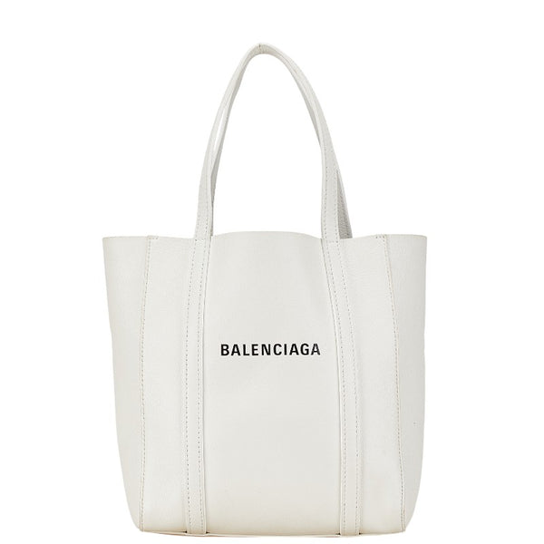 バレンシアガ エブリデイ XXS トートバッグ ショルダーバッグ 2WAY 551815 ホワイト レザー レディース BALENCIAGA 【中古】