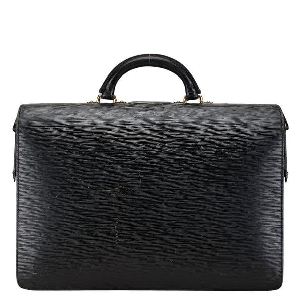 ルイ ヴィトン エピ セルヴィエット フェルモワール ビジネスバッグ M54352 ノワール ブラック レザー メンズ LOUIS VUITTON 【中古】