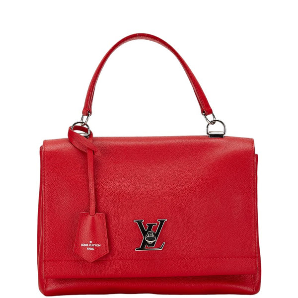 ルイ ヴィトン ロックミー2 ハンドバッグ ショルダーバッグ 2WAY M50363 レッド ルビー レザー レディース LOUIS VUITTON 【中古】