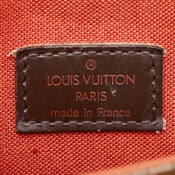 ルイ ヴィトン ダミエ ポートベロー 斜め掛け ショルダーバッグ N45271 ブラウン PVC レザー レディース LOUIS VUITTON 【中古】