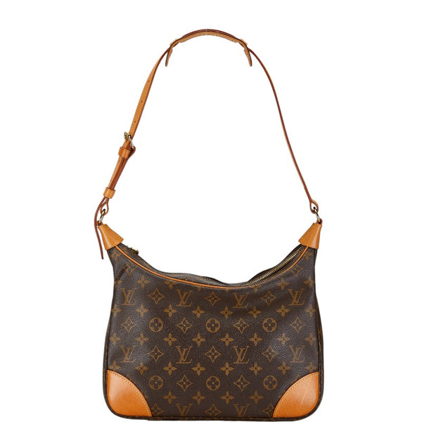 ルイ ヴィトン モノグラム ブローニュ30 肩掛け ショルダーバッグ M51265 ブラウン PVC レザー レディース LOUIS VUITTON 【中古】