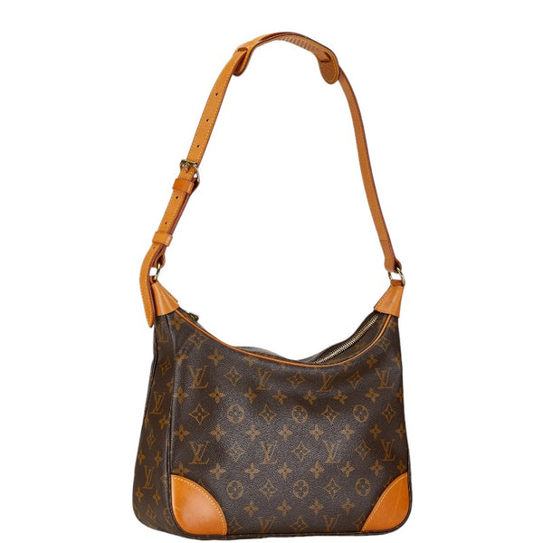 ルイ ヴィトン モノグラム ブローニュ30 肩掛け ショルダーバッグ M51265 ブラウン PVC レザー レディース LOUIS VUITTON 【中古】