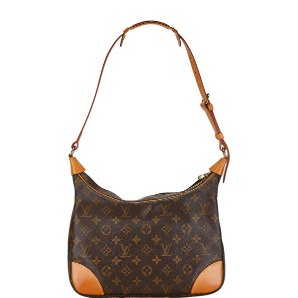 ルイ ヴィトン モノグラム ブローニュ30 肩掛け ショルダーバッグ M51265 ブラウン PVC レザー レディース LOUIS VUITTON 【中古】