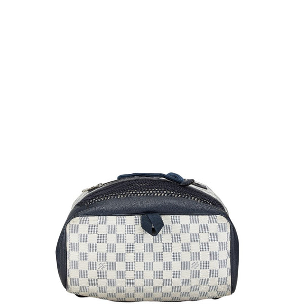 ルイ ヴィトン ダミエコースト マッチポイント リュックバックパック N40018 ネイビー ホワイト PVC ナイロン レディース LOUIS VUITTON 【中古】