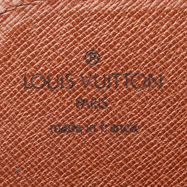 ルイ ヴィトン モノグラム カルトシエールGM 斜め掛け ショルダーバッグ M51252 ブラウン PVC レザー レディース LOUIS VUITTON 【中古】