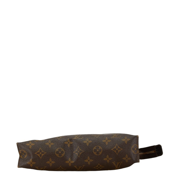 ルイ ヴィトン モノグラム ポッシュ トワレット26 クラッチバッグ M47542 ブラウン PVC レザー レディース LOUIS VUITTON 【中古】