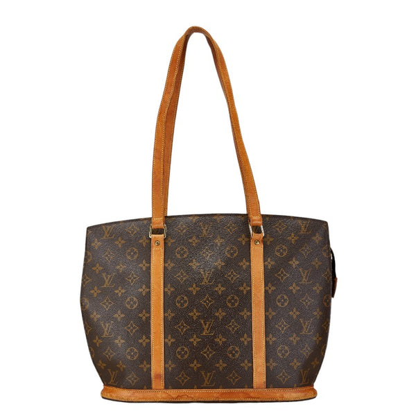 ルイ ヴィトン モノグラム バビロン トートバッグ ショルダーバッグ M51102 ブラウン PVC レザー レディース LOUIS VUITTON 【中古】