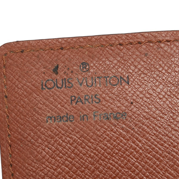 ルイ ヴィトン モノグラム ポルトカルト クレディ プレッシオン カードケース M60937 ブラウン PVC レザー レディース LOUIS VUITTON 【中古】