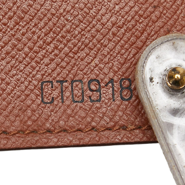 ルイ ヴィトン モノグラム ポルトカルト クレディ プレッシオン カードケース M60937 ブラウン PVC レザー レディース LOUIS VUITTON 【中古】