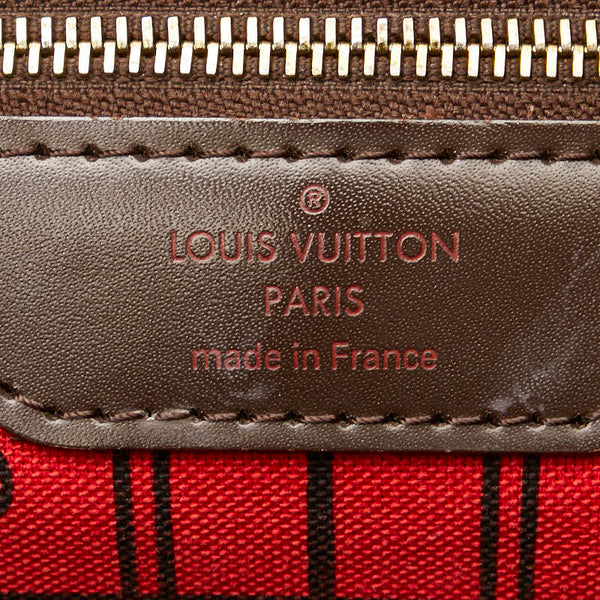 ルイ ヴィトン モノグラム ネヴァーフルGM トートバッグ ショルダーバッグ M40157 ブラウン PVC レザー レディース LOUIS VUITTON 【中古】