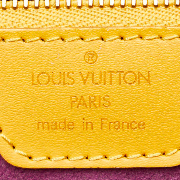 ルイ ヴィトン エピ リュサック ショルダーバッグ トートバッグ M52289 タッシリイエロー レザー レディース LOUIS VUITTON 【中古】