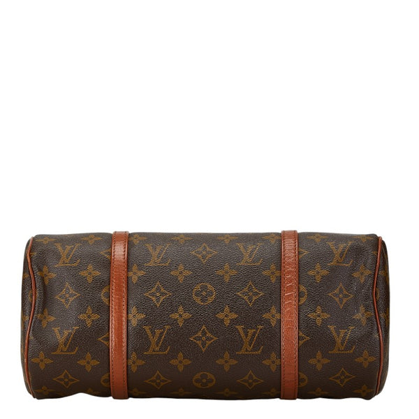 ルイ ヴィトン モノグラム パピヨン30 ショルダーバッグ M51365 ブラウン PVC レザー レディース LOUIS VUITTON 【中古】