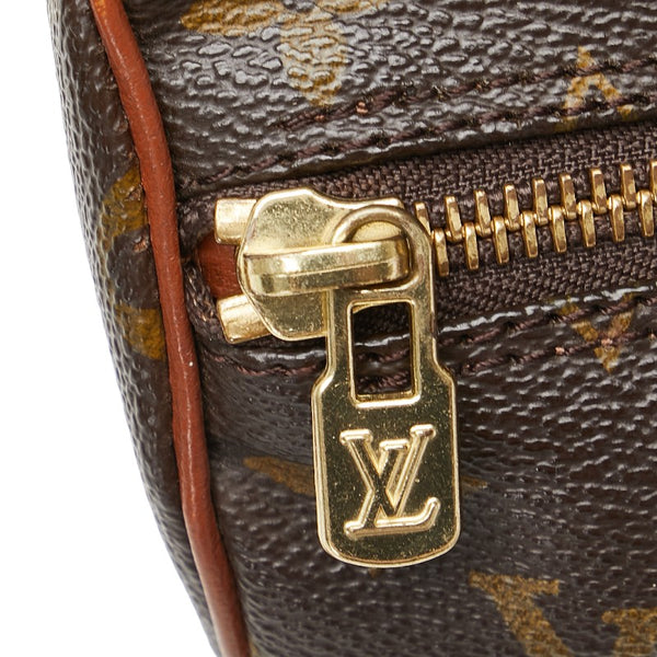 ルイ ヴィトン モノグラム パピヨン30 ショルダーバッグ M51365 ブラウン PVC レザー レディース LOUIS VUITTON 【中古】