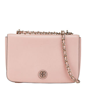 トリーバーチ チェーンショルダーバッグ ピンク レザー レディース Tory Burch 【中古】