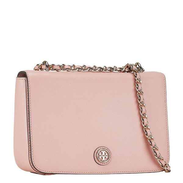 トリーバーチ チェーンショルダーバッグ ピンク レザー レディース Tory Burch 【中古】