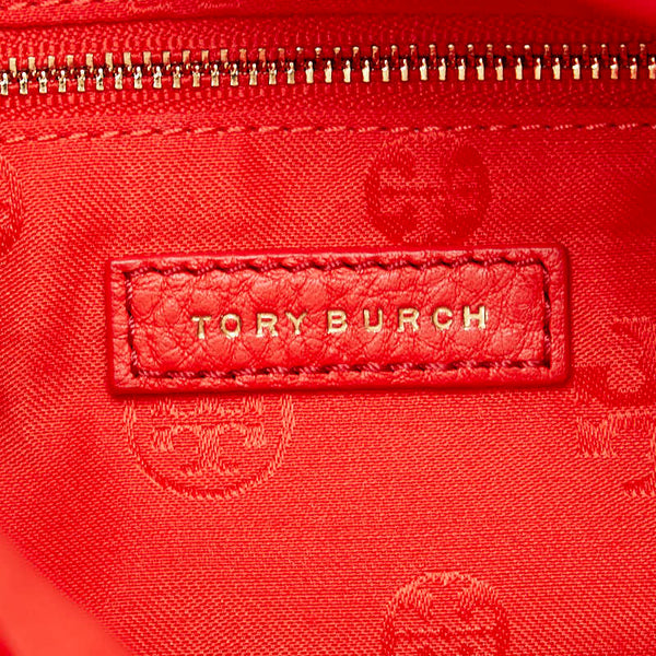 トリーバーチ ショルダーバッグ レッド レザー レディース Tory Burch 【中古】