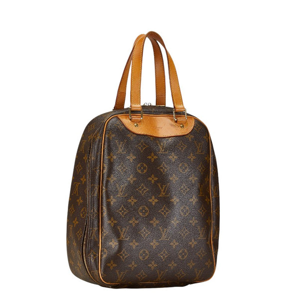 ルイ ヴィトン モノグラム エクスキュルシオン ハンドバッグ M41450 ブラウン PVC レザー レディース LOUIS VUITTON 【中古】