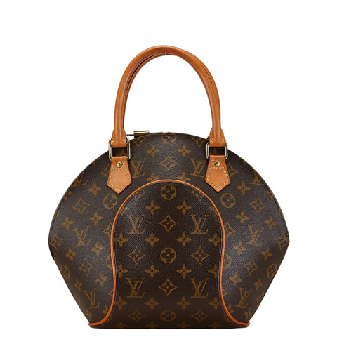 ルイ ヴィトン モノグラム エリプスPM ハンドバッグ M51127 ブラウン PVC レザー レディース LOUIS VUITTON 【中古】