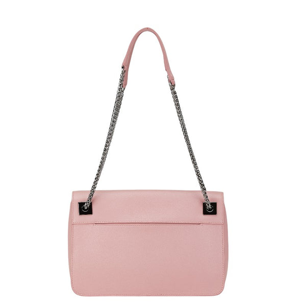 フルラ ハンドバッグ チェーンショルダーバッグ ピンク レザー レディース Furla 【中古】