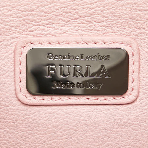 フルラ ハンドバッグ チェーンショルダーバッグ ピンク レザー レディース Furla 【中古】