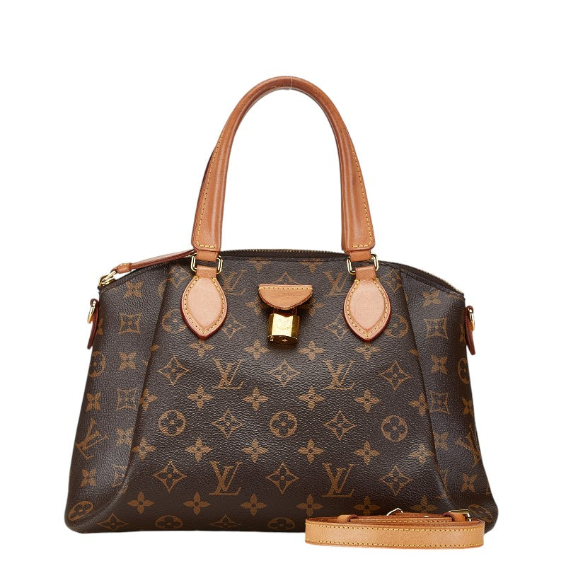 ルイ ヴィトン モノグラム リボリーPM ハンドバッグ ショルダーバッグ 2WAY M44543 ブラウン PVC レザー レディース LOUIS VUITTON 【中古】