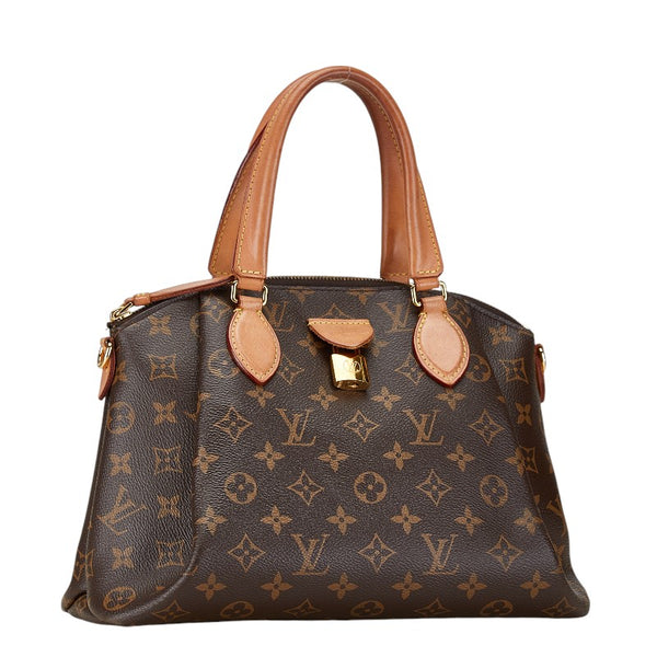 ルイ ヴィトン モノグラム リボリーPM ハンドバッグ ショルダーバッグ 2WAY M44543 ブラウン PVC レザー レディース LOUIS VUITTON 【中古】