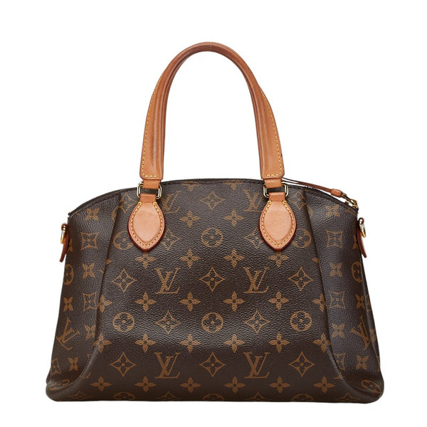 ルイ ヴィトン モノグラム リボリーPM ハンドバッグ ショルダーバッグ 2WAY M44543 ブラウン PVC レザー レディース LOUIS VUITTON 【中古】