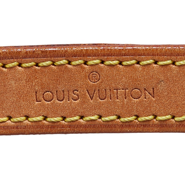 ルイ ヴィトン ショルダーストラップ ブラウン ゴールド レザー レディース LOUIS VUITTON 【中古】