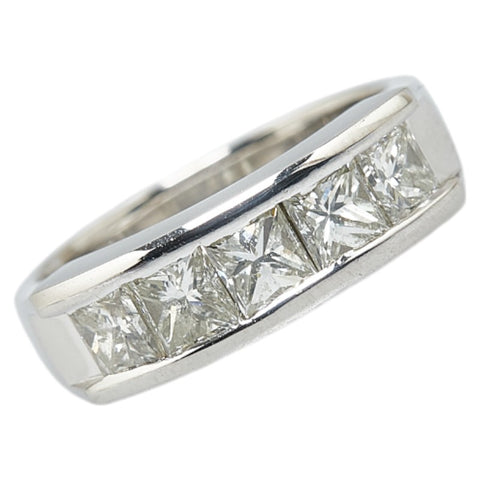 Pt900 プラチナ ダイヤ1.51ct リング 指輪 レディース 12.5号 【中古】