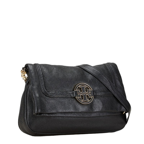 トリーバーチ ショルダーバッグ クラッチバッグ 2WAY ブラック レザー レディース Tory Burch 【中古】