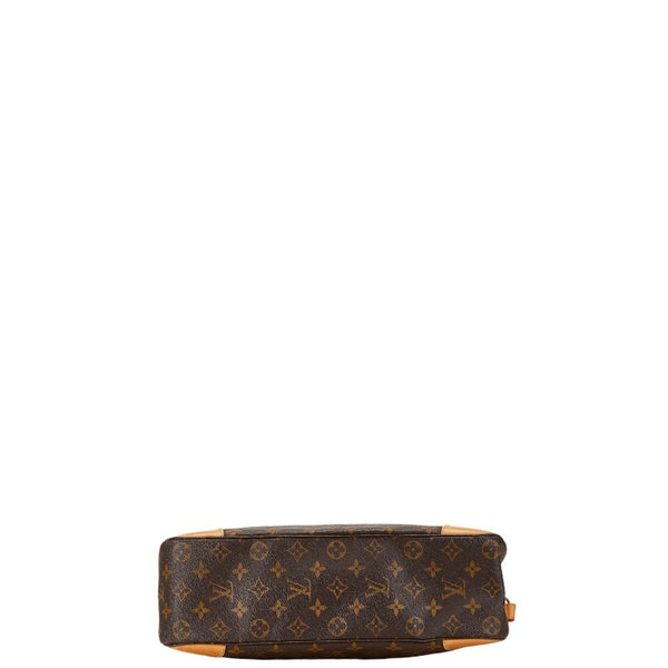 ルイ ヴィトン モノグラム ブローニュ35 ワンショルダーバッグ M51260 ブラウン PVC レザー レディース LOUIS VUITTON 【中古】