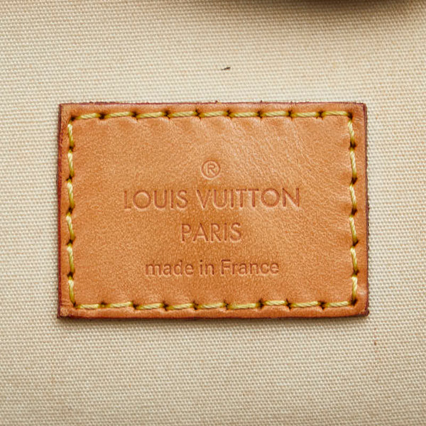 ルイ ヴィトン モノグラム ヴェルニ アルマPM ハンドバッグ M91695 ジョーヌ イエロー パテントレザー レディース LOUIS VUITTON 【中古】