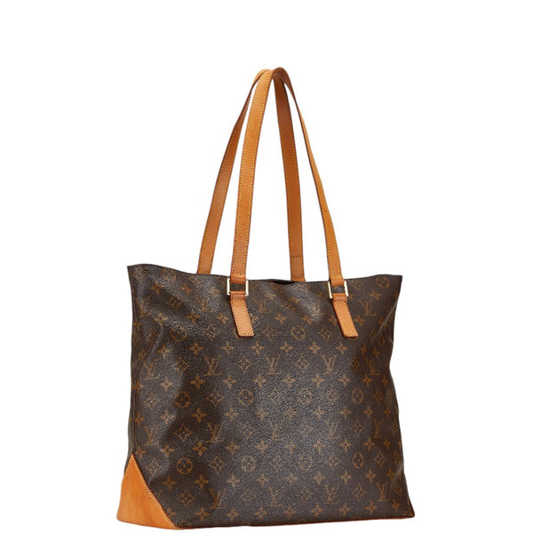 ルイ ヴィトン モノグラム カバメゾ ショルダーバッグ トートバッグ  M51151 ブラウン PVC レザー レディース LOUIS VUITTON 【中古】