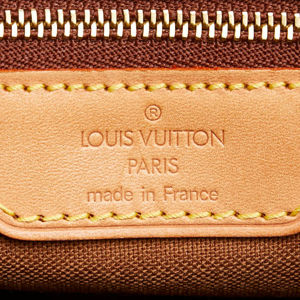 ルイ ヴィトン モノグラム カバメゾ ショルダーバッグ トートバッグ  M51151 ブラウン PVC レザー レディース LOUIS VUITTON 【中古】