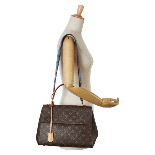 ルイ ヴィトン モノグラム クリュニーMM ハンドバッグ ショルダーバッグ 2WAY M43535 ブラウン PVC レザー レディース LOUIS VUITTON 【中古】