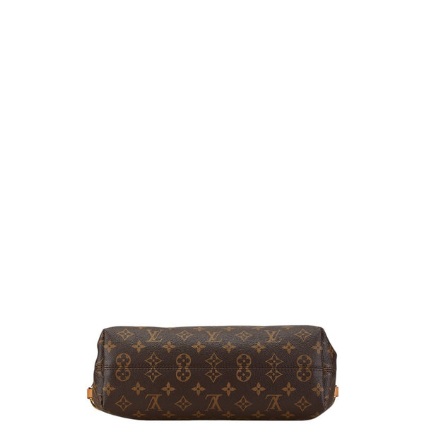 ルイ ヴィトン モノグラム グレースフルPM ワンショルダーバッグ M43701 ブラウン PVC レザー レディース LOUIS VUITTON 【中古】