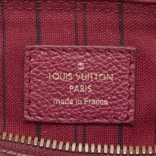 ルイ ヴィトン モノグラムアンプラント スピーディー 25 ハンドバッグ M40827 ジャイプル パープル レザー レディース LOUIS VUITTON 【中古】