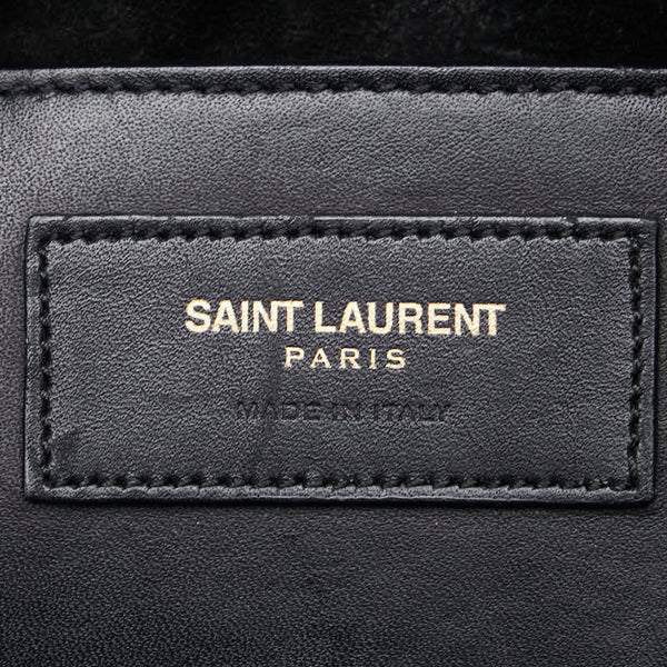 サンローラン ハンドバッグ ショルダーバッグ 2WAY ブラック レザー レディース SAINT LAURENT 【中古】