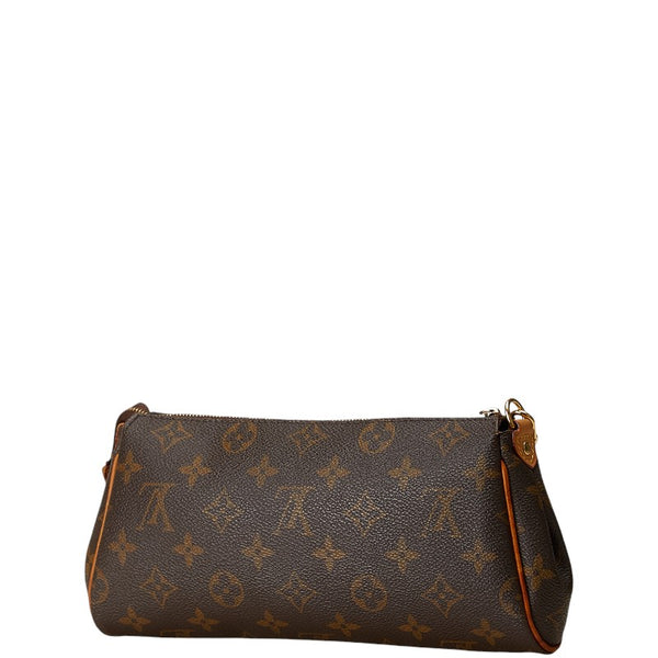 ルイ ヴィトン モノグラム エヴァ チェーン ショルダーバッグ 2WAY M95567 ブラウン PVC レザー レディース LOUIS VUITTON 【中古】