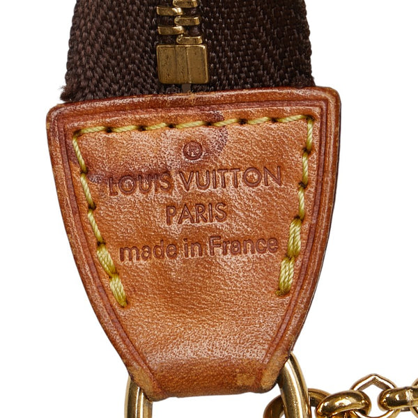 ルイ ヴィトン モノグラム エヴァ チェーン ショルダーバッグ 2WAY M95567 ブラウン PVC レザー レディース LOUIS VUITTON 【中古】