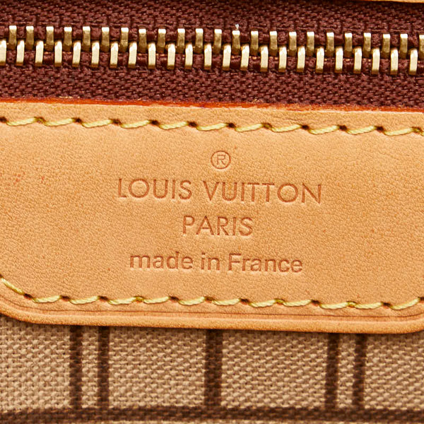 ルイ ヴィトン モノグラム ネヴァーフルPM ハンドバッグ トートバッグ M40155 ブラウン PVC レザー レディース LOUIS VUITTON 【中古】