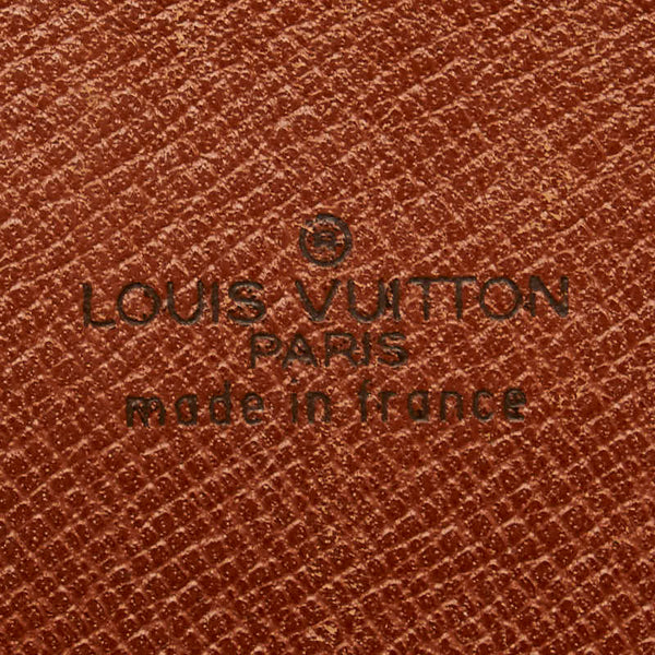 ルイ ヴィトン モノグラム シャンティPM  斜め掛け ショルダーバッグ M40646 ブラウン PVC レザー レディース LOUIS VUITTON 【中古】