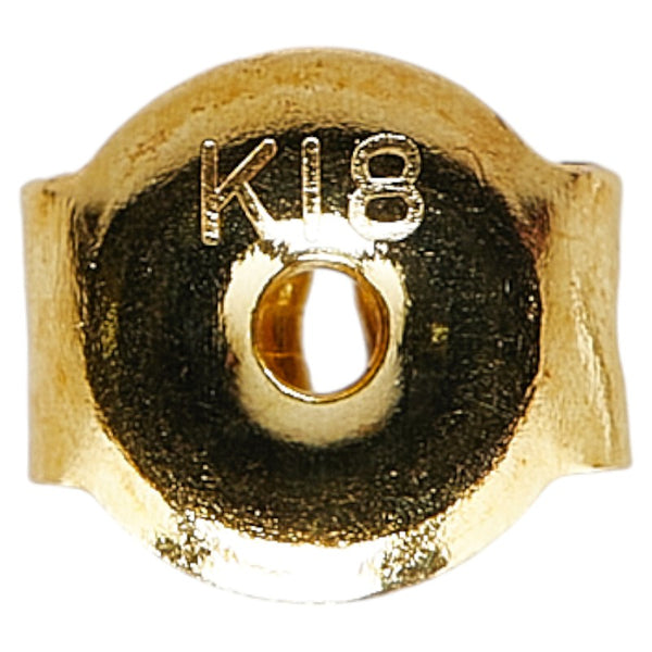 K18YG イエローゴールド アコヤパール6.8mm スタッド ピアス レディース 【中古】